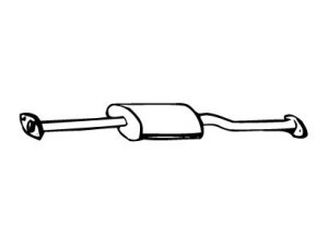 WALKER 13185 vidurinis duslintuvas 
 Išmetimo sistema -> Duslintuvas
FEC340400A, FEC840400A