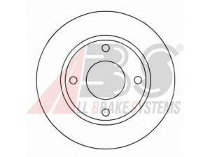 A.B.S. 16282 stabdžių diskas 
 Dviratė transporto priemonės -> Stabdžių sistema -> Stabdžių diskai / priedai
443.615.601A