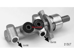 BENDIX 132536B pagrindinis cilindras, stabdžiai 
 Stabdžių sistema -> Pagrindinis stabdžių cilindras
7701205405