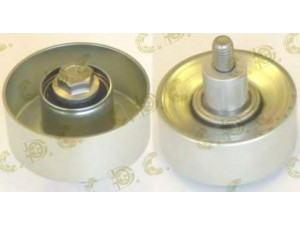 AUTOKIT 03.81203 kreipiantysis skriemulys, V formos rumbuotas diržas 
 Diržinė pavara -> V formos rumbuotas diržas/komplektas -> Laisvasis/kreipiamasis skriemulys
PQH500080