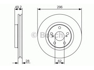 BOSCH 0 986 479 S22 stabdžių diskas 
 Dviratė transporto priemonės -> Stabdžių sistema -> Stabdžių diskai / priedai
43512 42050