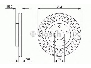 BOSCH 0 986 479 751 stabdžių diskas 
 Dviratė transporto priemonės -> Stabdžių sistema -> Stabdžių diskai / priedai
05105 514AA, 4615A117, 5105 514AA