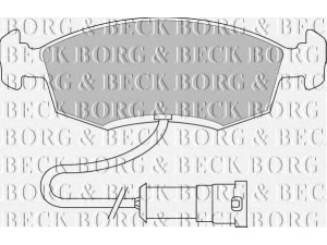 BORG & BECK BBP1096 stabdžių trinkelių rinkinys, diskinis stabdys
1629697, 1632792, 1640755, 1647731