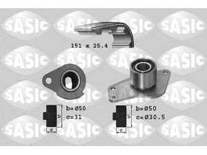 SASIC 1754015 paskirstymo diržo komplektas 
 Techninės priežiūros dalys -> Papildomas remontas
6001545433, 7701471866, 6001545433