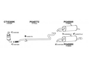 VENEPORTE 450601 išmetimo sistema 
 Išmetimo sistema -> Išmetimo sistema, visa