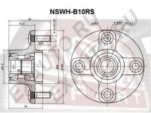 ASVA NSWH-B10RS rato stebulė 
 Ašies montavimas/vairavimo mechanizmas/ratai -> Rato stebulė/montavimas -> Rato stebulė
43202-95F0A