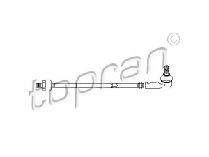 TOPRAN 103 049 strypo montavimas 
 Vairavimas -> Sujungimo trauklės surinkimas/dalys -> Sujungimo trauklės surinkimas
1H0 422 804A, 1H0 422 804, 1H0 422 804A