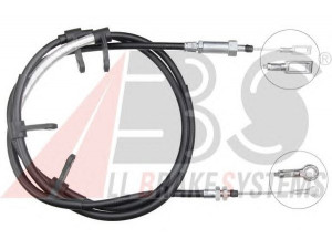 A.B.S. K13986 trosas, stovėjimo stabdys 
 Stabdžių sistema -> Valdymo svirtys/trosai
474629, 474650, 1350314080, 1359247080