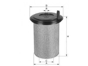 UNIFLUX FILTERS XA1218S oro filtras 
 Filtrai -> Oro filtras
365 727, 370 750