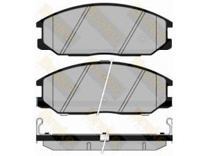 Brake ENGINEERING PA1488 stabdžių trinkelių rinkinys, diskinis stabdys 
 Techninės priežiūros dalys -> Papildomas remontas
41060MB225, D1060MB20C, 4813008260