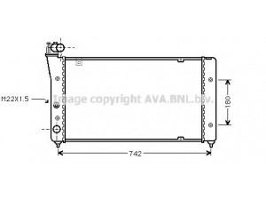 AVA QUALITY COOLING ST2030 radiatorius, variklio aušinimas 
 Aušinimo sistema -> Radiatorius/alyvos aušintuvas -> Radiatorius/dalys
1L0121251C, 1L0121251E