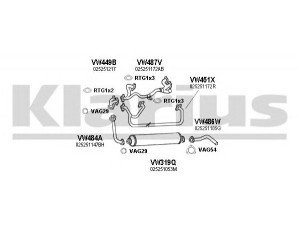 KLARIUS 930737U išmetimo sistema 
 Išmetimo sistema -> Išmetimo sistema, visa
