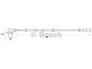 BOSCH 0 265 006 364 jutiklis, rato greitis 
 Elektros įranga -> Jutikliai
46460544