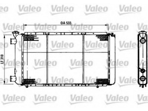 VALEO 730021 radiatorius, variklio aušinimas 
 Aušinimo sistema -> Radiatorius/alyvos aušintuvas -> Radiatorius/dalys
7701349436, 0006600000, 6600000