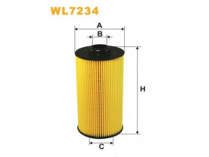 WIX FILTERS WL7234 alyvos filtras 
 Techninės priežiūros dalys -> Techninės priežiūros intervalai
11421745390, 11421745391, 11422236320