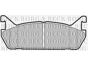 BORG & BECK BBP1344 stabdžių trinkelių rinkinys, diskinis stabdys 
 Techninės priežiūros dalys -> Papildomas remontas
0449287101, 0449287102, F1CZ2200A