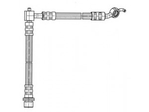 FERODO FHY3201 stabdžių žarnelė 
 Stabdžių sistema -> Stabdžių žarnelės
9094702C76
