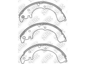 NiBK FN2313 stabdžių trinkelių komplektas 
 Techninės priežiūros dalys -> Papildomas remontas