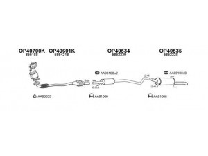 VENEPORTE 400306 išmetimo sistema 
 Išmetimo sistema -> Išmetimo sistema, visa