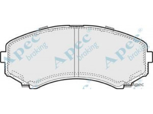 APEC braking PAD1244 stabdžių trinkelių rinkinys, diskinis stabdys 
 Techninės priežiūros dalys -> Papildomas remontas
S4YR3323Z, S4YR3323ZA, SHY63323Z
