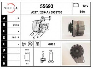 EAI 55693 kintamosios srovės generatorius