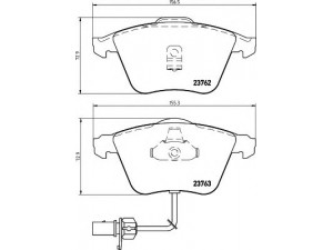 HELLA 8DB 355 009-141 stabdžių trinkelių rinkinys, diskinis stabdys 
 Techninės priežiūros dalys -> Papildomas remontas
4B0698151AC, 4B0698151AD, 4B0698151Q