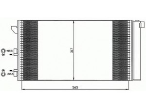 AUTOCLIMA 30311529CP kondensatorius, oro kondicionierius 
 Oro kondicionavimas -> Kondensatorius
46798100, 51767143