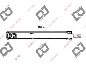 DJ PARTS DS1401HC amortizatorius 
 Pakaba -> Amortizatorius
344170, 344171, 344184, 344187