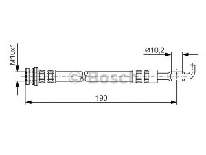 BOSCH 1 987 476 338 stabdžių žarnelė 
 Stabdžių sistema -> Stabdžių žarnelės
97124878, 97124878