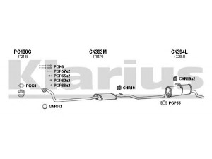 KLARIUS 630424U išmetimo sistema 
 Išmetimo sistema -> Išmetimo sistema, visa
