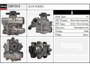DELCO REMY DSP004 hidraulinis siurblys, vairo sistema 
 Vairavimas -> Vairo pavara/siurblys
60598784