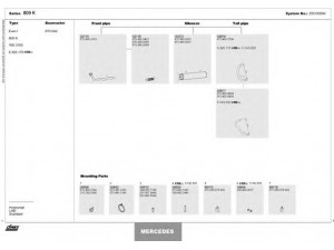 DINEX 250100094 išmetimo sistema