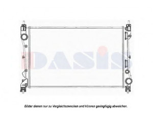 AKS DASIS 080104N radiatorius, variklio aušinimas 
 Aušinimo sistema -> Radiatorius/alyvos aušintuvas -> Radiatorius/dalys
51812209, 51938013