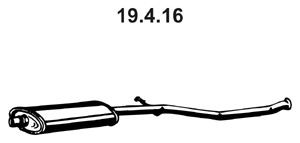 EBERSPÄCHER 19.4.16 vidurinis duslintuvas 
 Išmetimo sistema -> Duslintuvas
1717.H8
