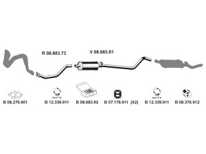 EBERSPÄCHER 082014 išmetimo sistema 
 Išmetimo sistema -> Išmetimo sistema, visa