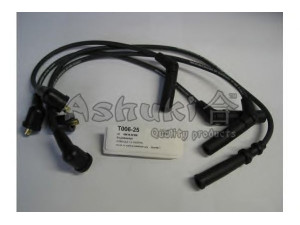 ASHUKI T006-25 uždegimo laido komplektas 
 Kibirkšties / kaitinamasis uždegimas -> Uždegimo laidai/jungtys
90919-22167, 90919-22168, 90919-22209