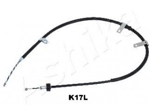 ASHIKA 131-0K-K17L trosas, stovėjimo stabdys 
 Stabdžių sistema -> Valdymo svirtys/trosai
5976007000, 5976007010, 5976007410