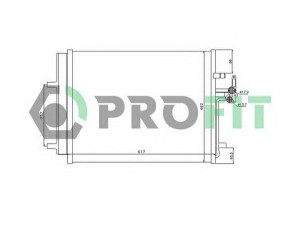 PROFIT PR 2539C1 kondensatorius, oro kondicionierius 
 Oro kondicionavimas -> Kondensatorius
1457675, 1460537, 1481851, 7G9119710AA