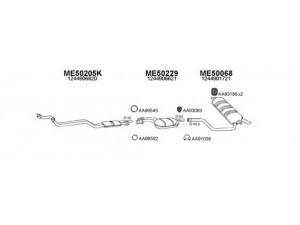 VENEPORTE 500108 išmetimo sistema 
 Išmetimo sistema -> Išmetimo sistema, visa