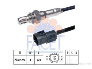 FACET 10.8018 lambda jutiklis 
 Variklis -> Variklio elektra
39210-02600, 39210-38405, 39210 38405
