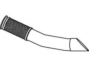DINEX 56126 išleidimo kolektorius 
 Išmetimo sistema -> Išmetimo vamzdžiai
930.490.7219