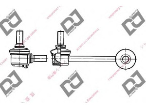 DJ PARTS DL1280 šarnyro stabilizatorius 
 Ašies montavimas/vairavimo mechanizmas/ratai -> Stabilizatorius/fiksatoriai -> Savaime išsilyginanti atrama
55580-3E000