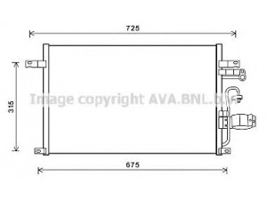 AVA QUALITY COOLING DW5137 kondensatorius, oro kondicionierius