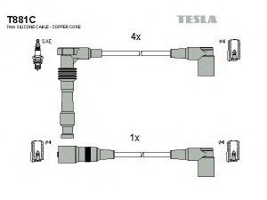 TESLA T881C uždegimo laido komplektas 
 Kibirkšties / kaitinamasis uždegimas -> Uždegimo laidai/jungtys
1612505, 1612507