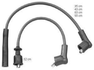 BERU ZEF1238 uždegimo laido komplektas
SOA 430Q111