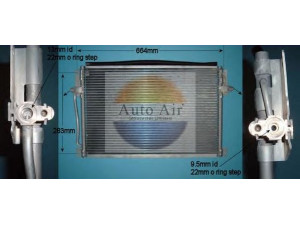 AUTO AIR GLOUCESTER 16-6542 kondensatorius, oro kondicionierius 
 Oro kondicionavimas -> Kondensatorius
6849575-3, 6849580, 9171271-7