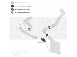 BORG & BECK BTH1183 kompresoriaus padavimo žarna 
 Išmetimo sistema -> Turbokompresorius
7L6145967B, 7L6145967B, 7L6145967B