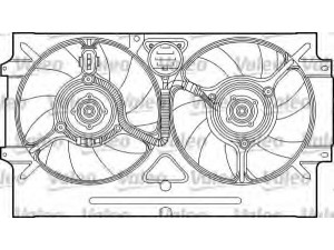 VALEO 698320 elektrovariklis, raditoriaus ventiliatorius 
 Aušinimo sistema -> Radiatoriaus ventiliatorius
6K0121191, 6K0121191Q, 6K0121191