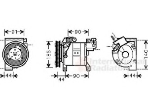 VAN WEZEL 1300K323 kompresorius, oro kondicionierius 
 Oro kondicionavimas -> Kompresorius/dalys
92600-ES60A, 92600ES60A
