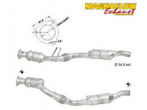 MAGNAFLOW 70206 katalizatoriaus keitiklis 
 Išmetimo sistema -> Katalizatoriaus keitiklis
8E0254500KX, 8E0254504JX, 8E0254505FX